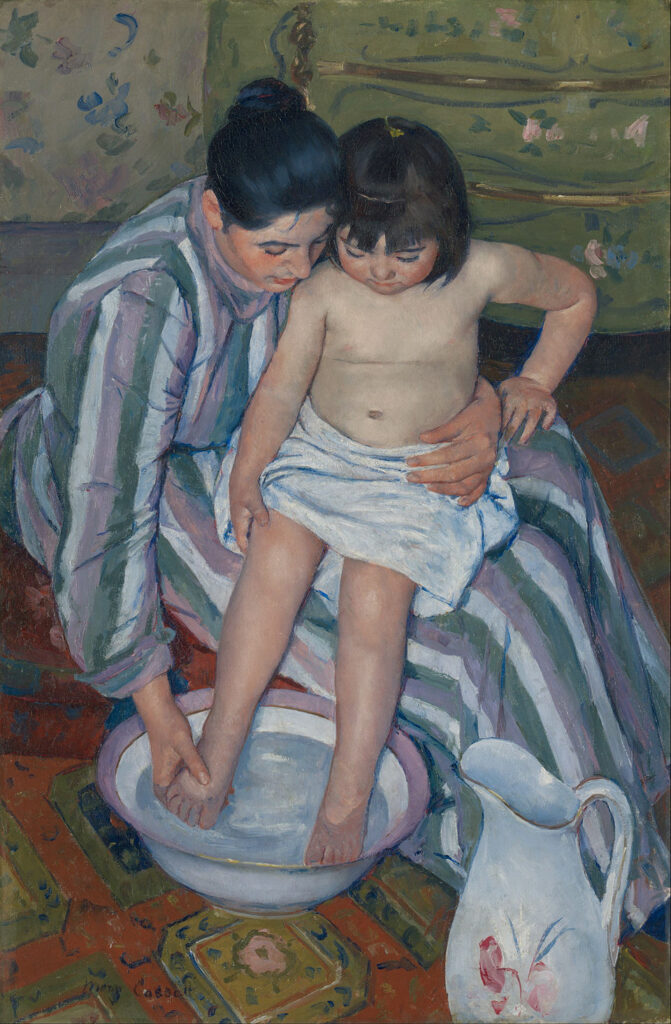 mary cassatt the bath 1
