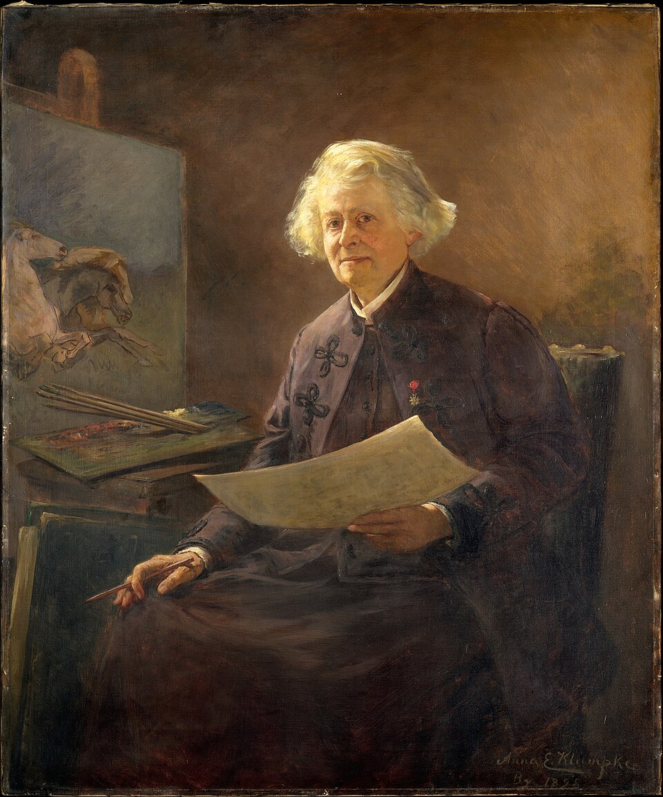 rosa bonheur painting by anna klumpke