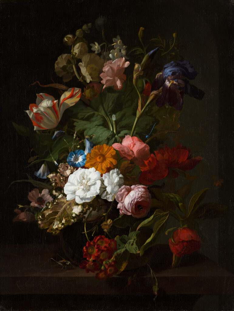5. ruysch, rachel (1664–1750) – vase with flowers (ca. 1700–1710)
