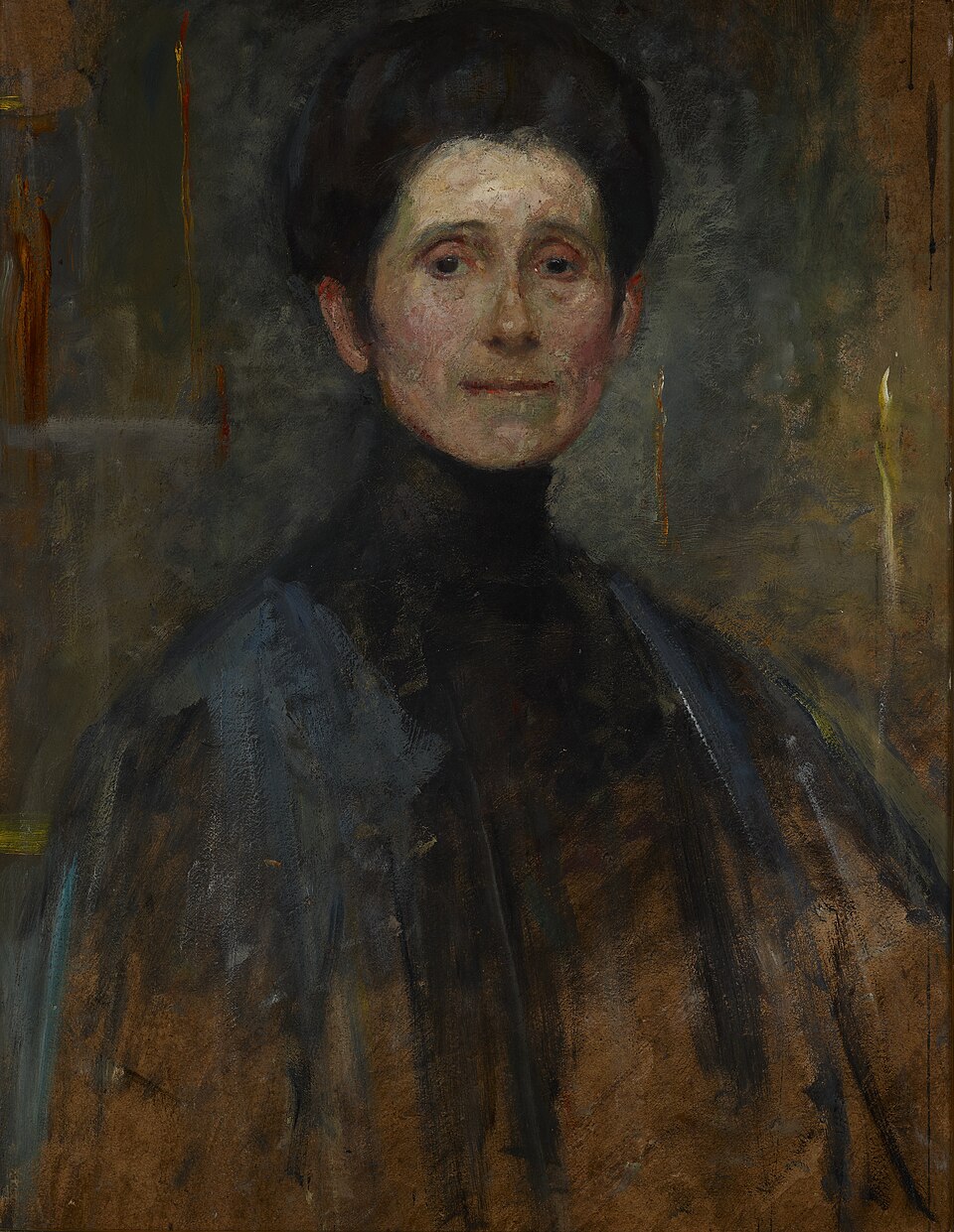 boznańska, olga (1865–1940) self portrait (1906)