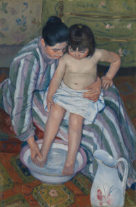 cassatt, mary (1844–1926) the child's bath (1893)
