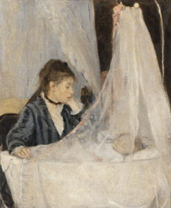morisot, berthe (1841 1895) the cradle (1872)