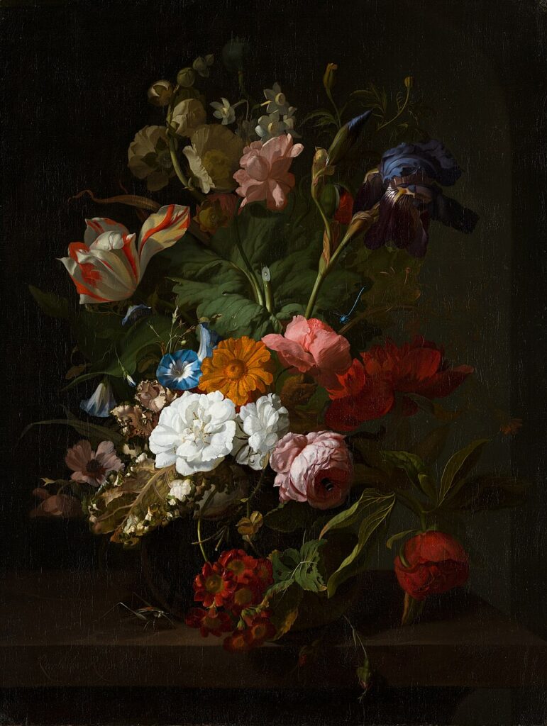 ruysch, rachel (1664–1750) – vase with flowers (ca. 1700–1710)